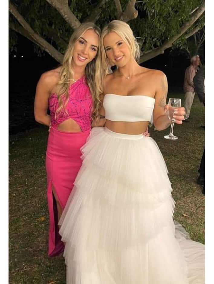 Jack Miller e Ruby Adriana Mau si sono sposati in Australia. Foto Sky